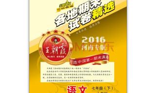 七年级下册语文期末